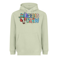Matcha dialysis crew Heavyweight Hoodie - CowhideDigitalArt