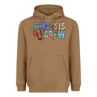 Toasted Coconut dialysis crew Heavyweight Hoodie - CowhideDigitalArt