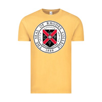 Vintage Mustard Rhodes College Vintage Tee - linhVisuals