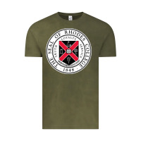 Vintage Olive Rhodes College Vintage Tee - linhVisuals