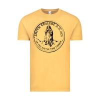 Vintage Mustard Smith College Vintage Tee - linhVisuals