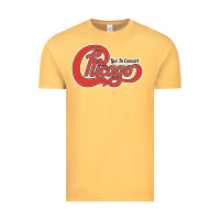 Vintage Mustard Chicago Live In Concert Vintage Tee - linhVisuals