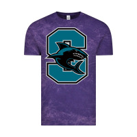 Cloud Purple santiago high school Vintage Tee - linhVisuals