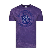 Cloud Purple newport harbor high school Vintage Tee - linhVisuals