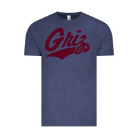 Vintage Denim montana griz basketball Vintage Tee - linhVisuals