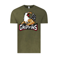 Vintage Olive #the griffins grand rapids Vintage Tee - linhVisuals