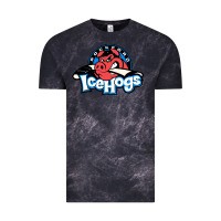 Cloud Black #the icehogs rockford Vintage Tee - linhVisuals