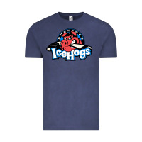 Vintage Denim #the icehogs rockford Vintage Tee - linhVisuals