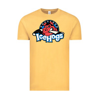 Vintage Mustard #the icehogs rockford Vintage Tee - linhVisuals