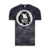 Cloud Black big lebowski Vintage Tee - linhVisuals