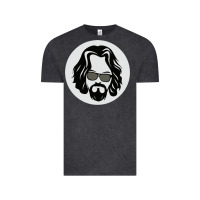 Vintage Black big lebowski Vintage Tee - linhVisuals