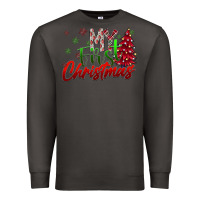 Smoke my first christmas Premium Sweatshirt - SublimationCraftShop