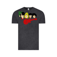 Vintage Black the monkees Vintage Tee - linhVisuals