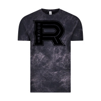 Cloud Black the rocket laval Vintage Tee - linhVisuals