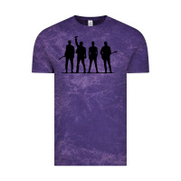 Cloud Purple u2 silhouette the joshua tree tour poster Vintage Tee - linhVisuals