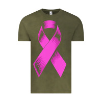 Vintage Olive breast cancer t  shirt breast cancer care pink ribbon    breast cancer Vintage Tee - linhVisuals