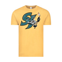 Vintage Mustard the-san-jose-barracuda-pen Vintage Tee - linhVisuals