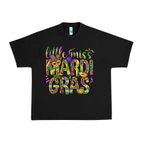 Little Miss Mardi Gras Urban Heavy Tee | Teevron