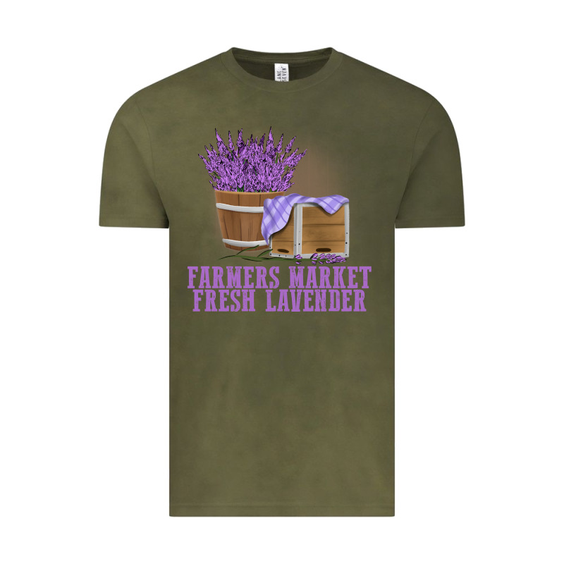 Farmers Market Fresh Lavender Vintage Tee by linhVisuals | Teevron