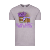 Vintage Zinc Farmers Market Fresh Lavender Vintage Tee - linhVisuals