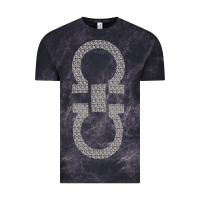 Cloud Black SALVATORE TSHIRT Vintage Tee - linhVisuals