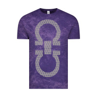 Cloud Purple SALVATORE TSHIRT Vintage Tee - linhVisuals