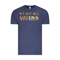 Vintage Denim we are all weird Vintage Tee - linhVisuals