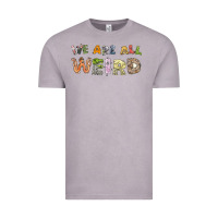 Vintage Zinc we are all weird Vintage Tee - linhVisuals
