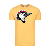 Vintage Mustard fayetteville woodpeckers Vintage Tee - linhVisuals