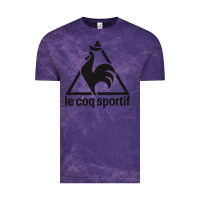 Cloud Purple le coq sportif Vintage Tee - linhVisuals