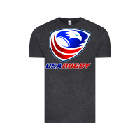 Vintage Black usa rugby Vintage Tee - linhVisuals