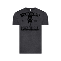 Vintage Black woodsboro horror film club scream Vintage Tee - linhVisuals