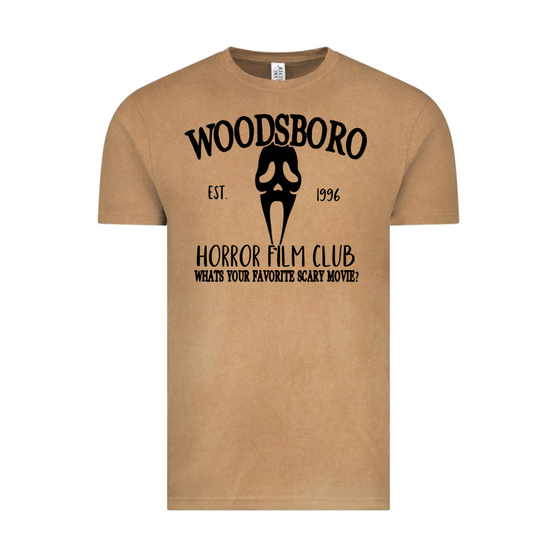 Woodsboro Horror Film Club Scream Vintage Tee by linhVisuals | Teevron