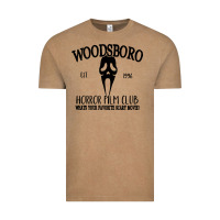 Vintage Coffee woodsboro horror film club scream Vintage Tee - linhVisuals