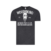 Vintage Black woodsboro horror film club scream Vintage Tee - linhVisuals