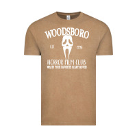Vintage Coffee woodsboro horror film club scream Vintage Tee - linhVisuals