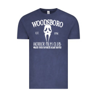 Vintage Denim woodsboro horror film club scream Vintage Tee - linhVisuals