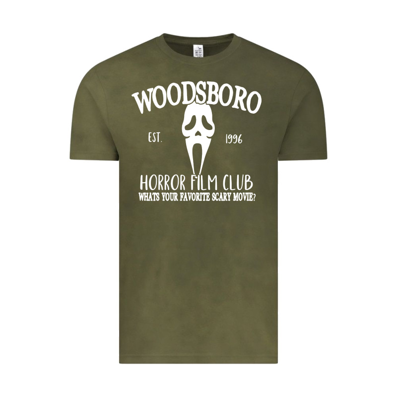 Woodsboro Horror Film Club Scream Vintage Tee by linhVisuals | Teevron