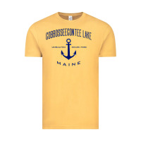 Vintage Mustard cobbosseecontee lake me pullover hoodie Vintage Tee - linhVisuals