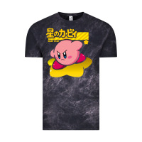 Cloud Black kirby Vintage Tee - linhVisuals