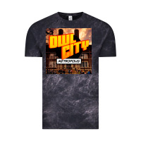 Cloud Black Owl City Adam Young Vintage Tee - linhVisuals