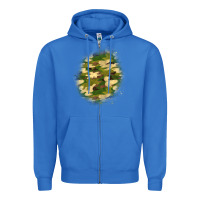 True Royal camouflage patch 5 Zipper Hoodie - BundleAndBundleShop