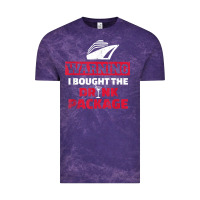 Cloud Purple cruise drinking package t shirt Vintage Tee - linhVisuals