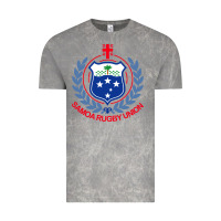 Cloud Rock samoa rugby Vintage Tee - linhVisuals