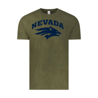 Vintage Olive nevada wolf pack Vintage Tee - linhVisuals