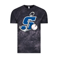 Cloud Black stockton ports baseball Vintage Tee - linhVisuals