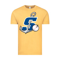 Vintage Mustard stockton ports baseball Vintage Tee - linhVisuals