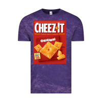 Cloud Purple cheez it original box front sweatshirt Vintage Tee - linhVisuals