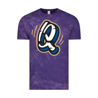 Cloud Purple rancho cucamonga quakes Vintage Tee - linhVisuals