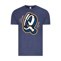Vintage Denim rancho cucamonga quakes Vintage Tee - linhVisuals